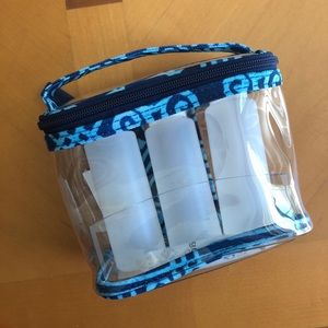 Vera Bradley Lighten Up 3-1-1 Cosmetic Case